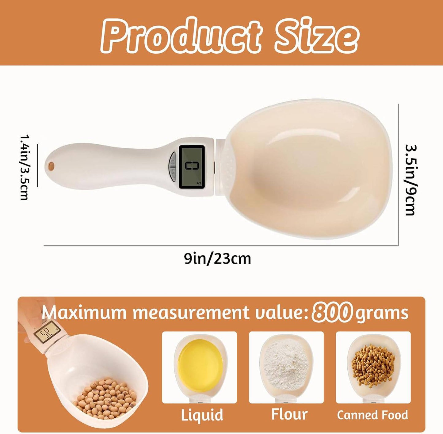 ميزان الملعقة الرقمي