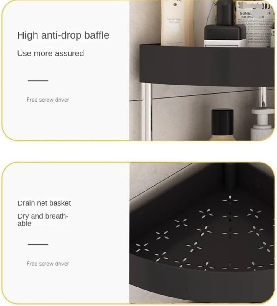 منظم زاوية الحمام من خمس طوابق